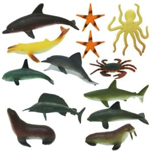 Okyanus Hayvanları Poşetli S00000704 - 1  Adet Stokta Olan Gönderilir