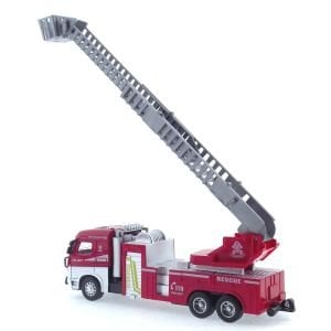 Die Cast Model Çek Bırak Asansörlü İtfaiye Kamyonu