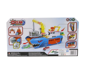 Express Wheels Okyanus Kaşifi 8 Parça Keşif Gemisi