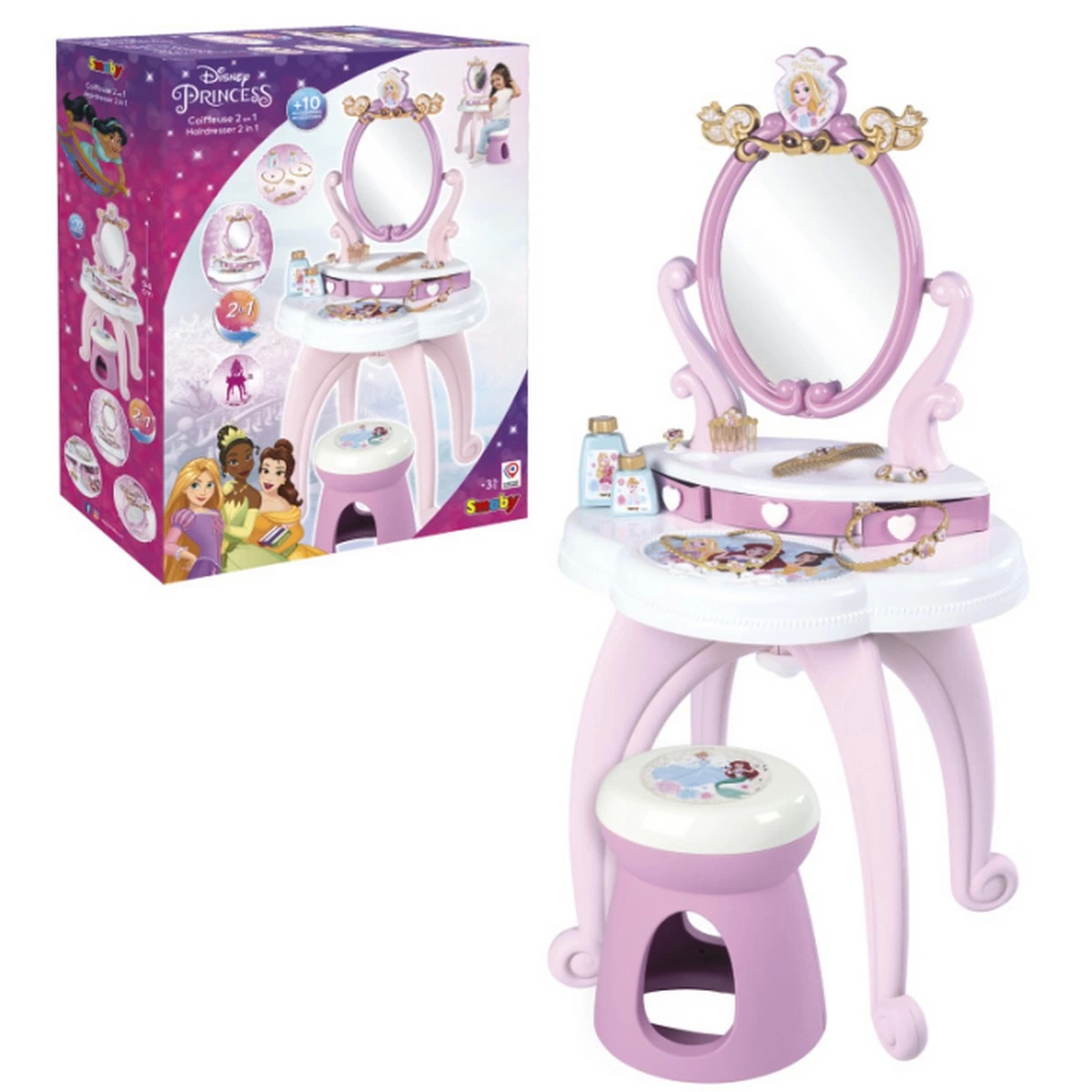 Disney Princess 2 in 1 Kuaför Seti - SMB-7600320250