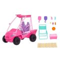 JFV68 Plaj Arabası Oyun Seti - Barbie Mysteries: Beach Detectives
