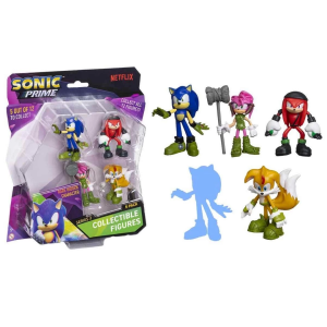 Sonic Prime 5’li Figür Seti S2 Kulaklıklı Doktor Don'T - 1 Adet Stokta Olan Gönderilir
