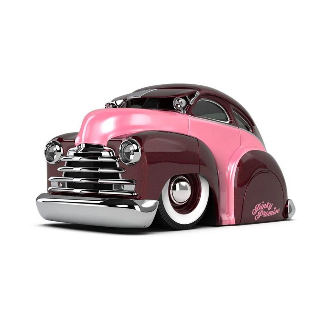 CarTuned S2 1947 Chevy Fleetline - Pembe Lowrider Araba