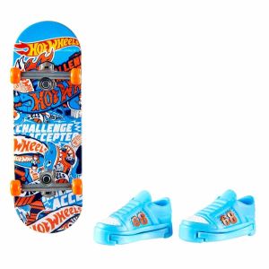HGT46 Hot Wheels Skate Parmak Kaykay ve Ayakkabı Paketleri- 1 Adet Stokta Olan Gönderilir