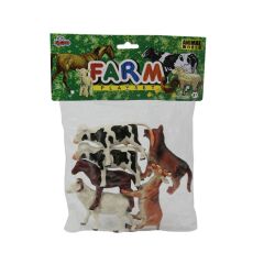 SH-Vardem 6 Parça 5 inch  Çiftlik, Dinozor,Vahşi Orman ve Deniz Hayvanları Hayvan Seti - 1 Adet Stokta Olan Gönderilir