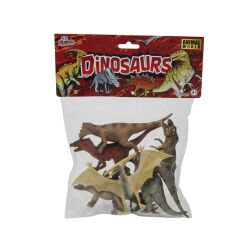 SH-Vardem 6 Parça 5 inch  Çiftlik, Dinozor,Vahşi Orman ve Deniz Hayvanları Hayvan Seti - 1 Adet Stokta Olan Gönderilir