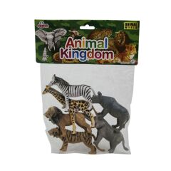 SH-Vardem 6 Parça 5 inch  Çiftlik, Dinozor,Vahşi Orman ve Deniz Hayvanları Hayvan Seti - 1 Adet Stokta Olan Gönderilir