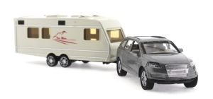 Gri Metal Araçlı Karavan Mk1021