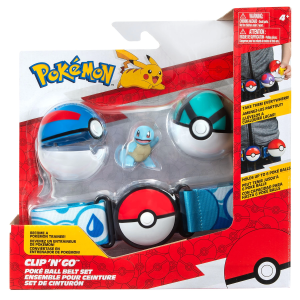 Pokemon Clip 'N' Go Pokeball Kemer ve Figür Seti