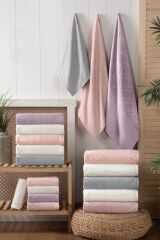 Altınbaşak Bambu 6lı 90x150 Banyo Havlusu Andy