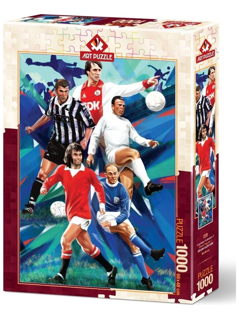 Efsane Topçular 2 1000 Parça Puzzle