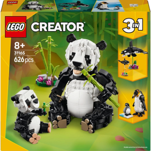 LEGO Creator 3'ü 1 Arada Vahşi Hayvanlar: Panda Ailesi Oyun Seti 31165