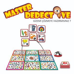 Master Dedective Oyunu - Dedektif Oyunu - HED 209 Hobi Zeka Master Dedective