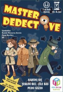 Master Dedective Oyunu - Dedektif Oyunu - HED 209 Hobi Zeka Master Dedective