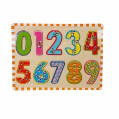 5215 -Wooden Puzzle Numbers 10 Parça