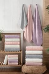 Altınbaşak Bambu 6lı 70x140 Banyo Havlusu Andy
