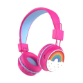 Gökkuşağı Desenli Bluetooth Kulak Üstü Kulaklık