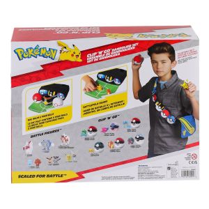POK PKW3649 Pokemon Clip N Go Bandolier Büyük Set