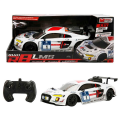 1:14 Audi R8 LMS Sesli ve Işıklı Duman Püskürten USB Şarjlı Uzaktan Kumandalı Araba
