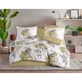 Hobby Çift Kişilik Poplin Nevresim Sara Yeşil