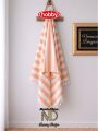 Hobby Stripe Somon Plaj Havlusu 70x140