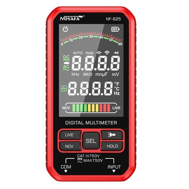 Noyafa NF-625 Renkli Lcd Ekran  Dijital Multimetre