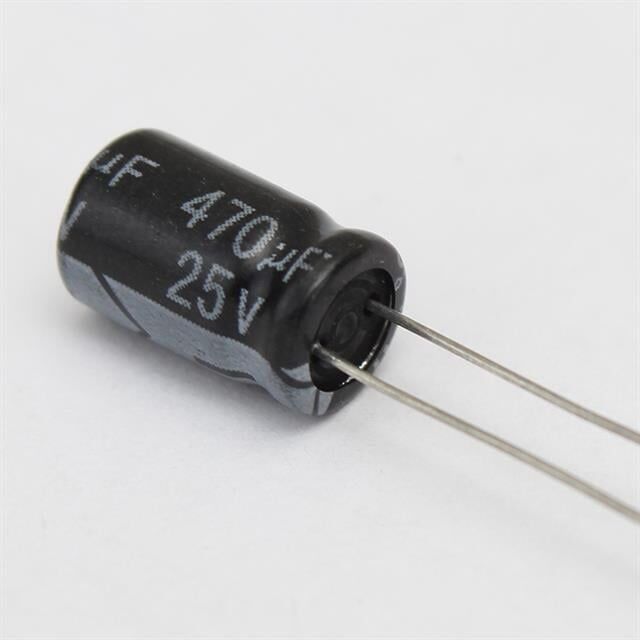 470 MF 25 V Kondansatör