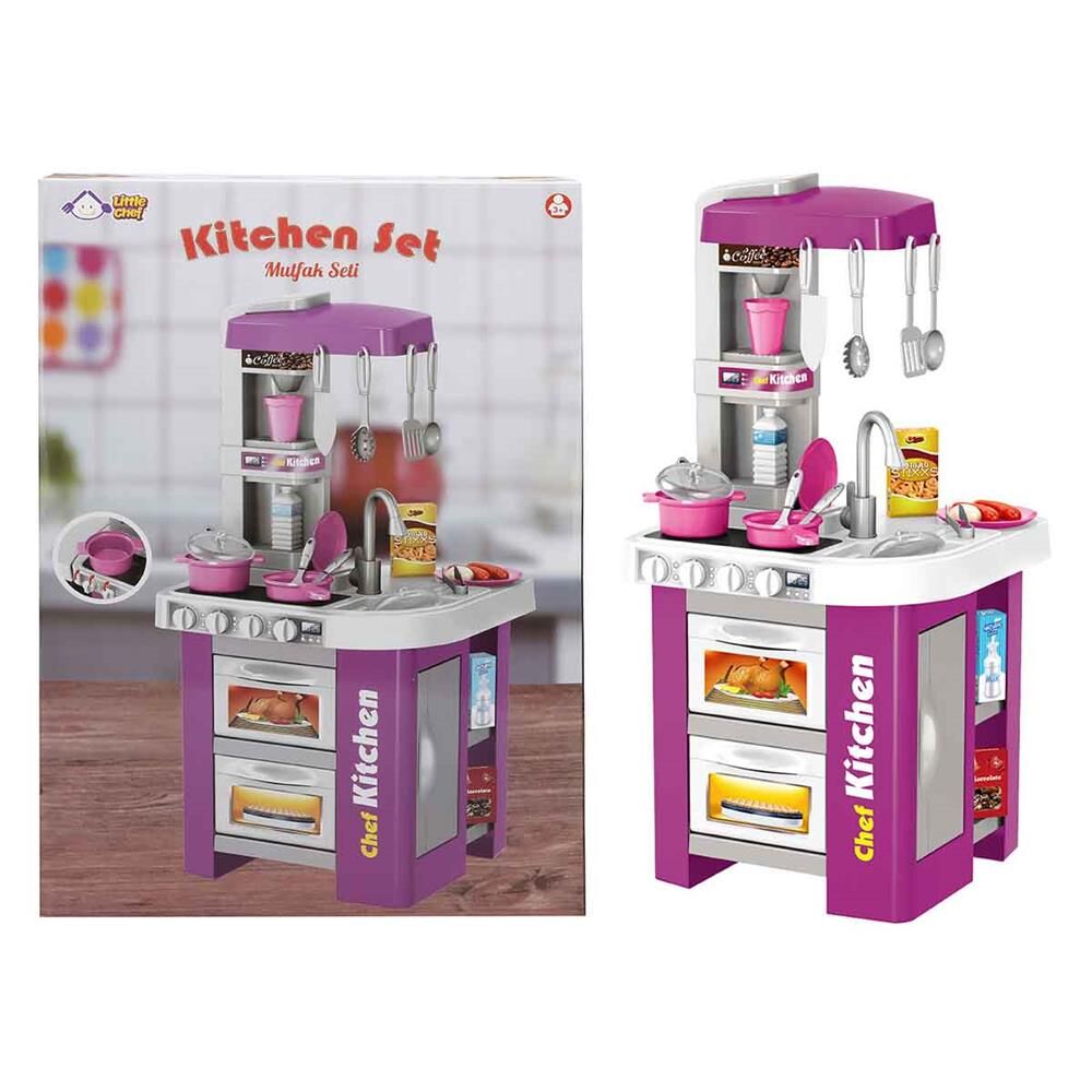 MUTFAK SET MOR BYK KUTU - KİTCHEN SET - MUTFAK SET