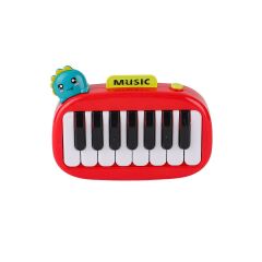 8898-1B Dinazor Işıklı Müzikal Baby Piano - 1 Adet Fiyatıdır