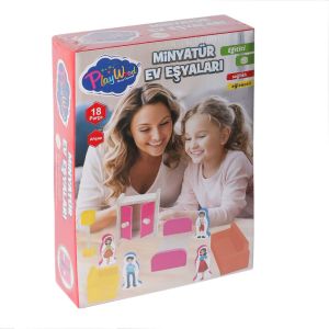 ONY-407 Ahşap Minyatür Ev Eşyaları 