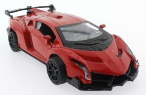 Çek Bırak Kırmızı Metal Spor Araba Sl6607B