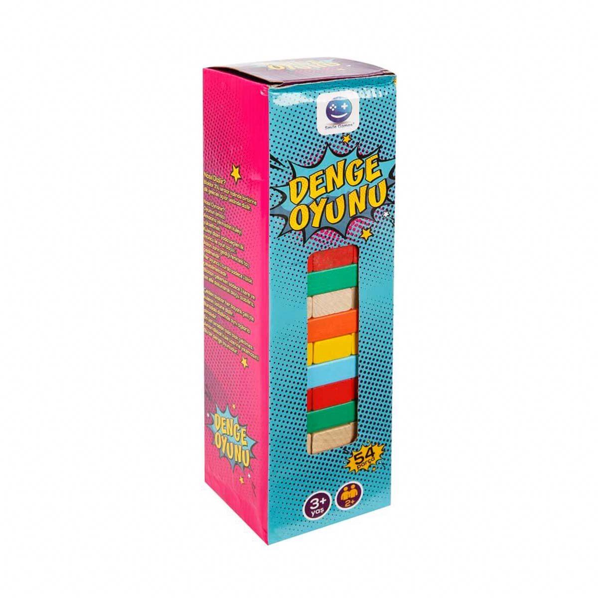 Smile Games Renkli Denge Oyunu 54 Parça - S00002279