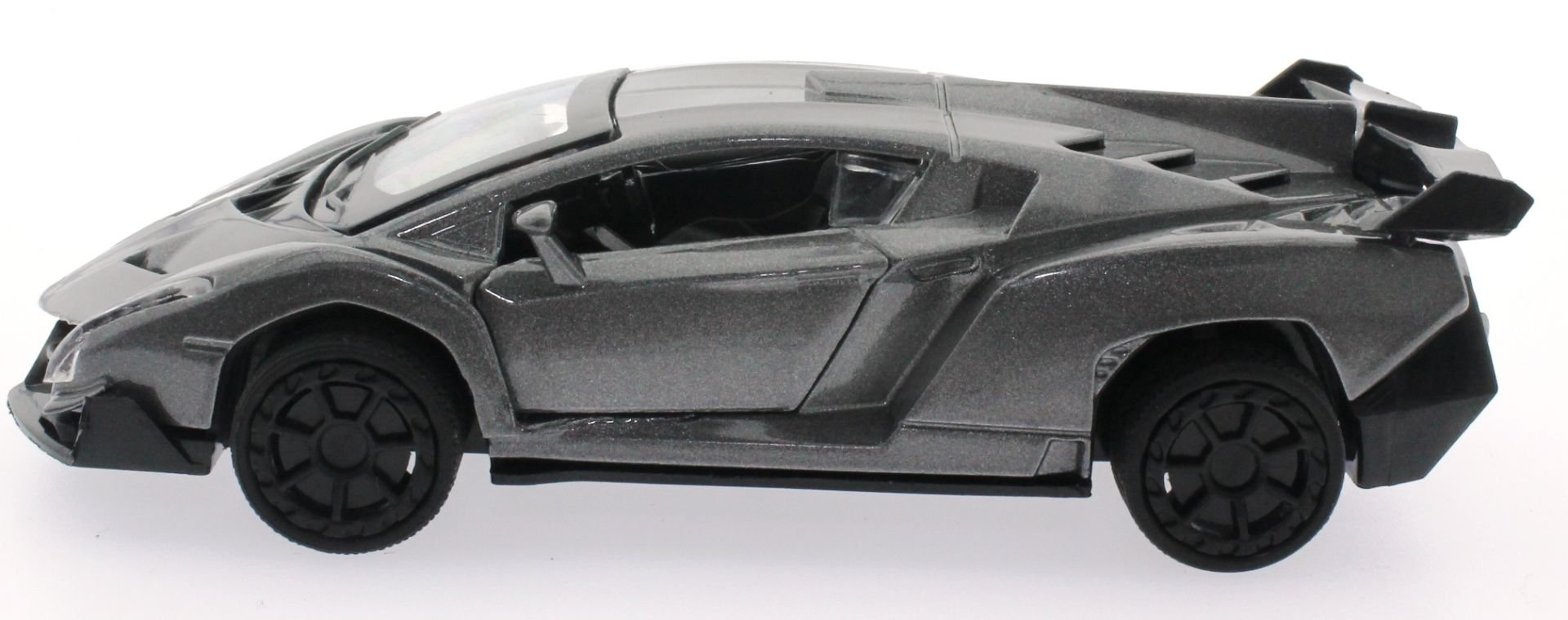 Çek Bırak Gri  Metal Spor Araba Sl6607B