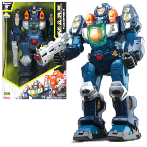 M.A.R.S Turbotron Işıklı Sesli Yürüyen Robot - S00006175 - Stokta Olan Gönderilir