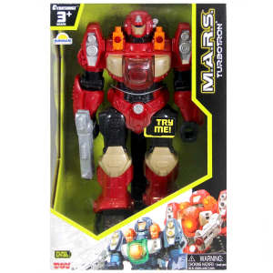 M.A.R.S Turbotron Işıklı Sesli Yürüyen Robot - S00006175 - Stokta Olan Gönderilir