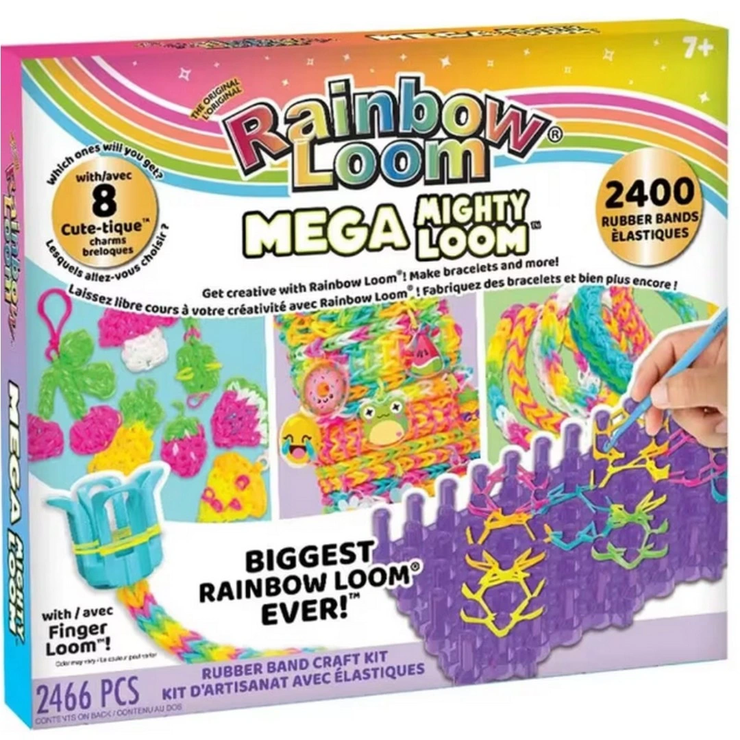 Tokidas Rainbow Loom Mega Mighty Loom Set 2400 Parça