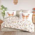 Hobby Çift Kişilik Poplin Nevresim Belis Oranj
