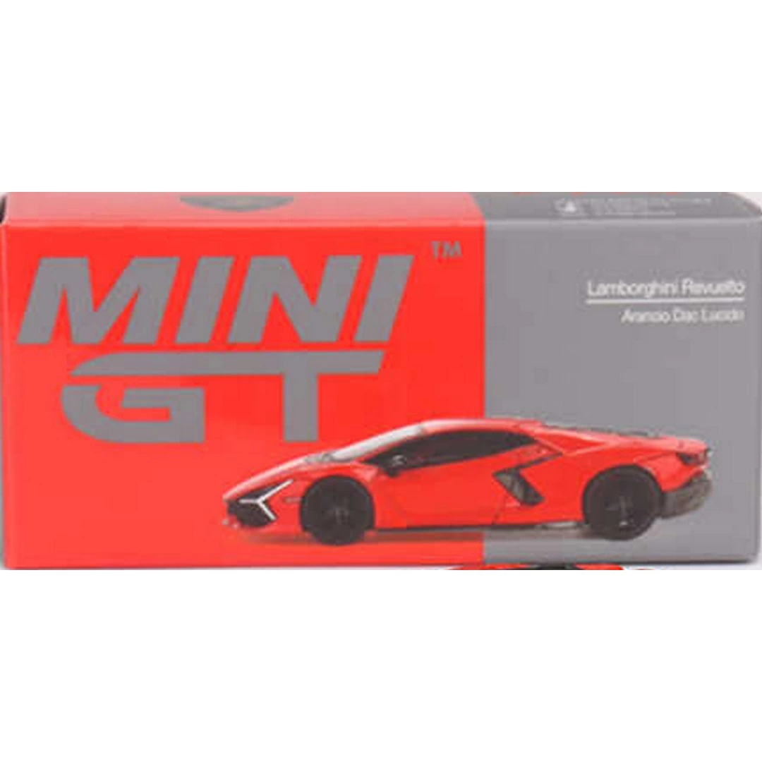 Mini GT 1/64 Lamborghini Revuelto Arancio Dac Lucido - MGT00774