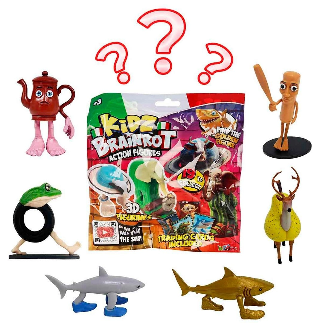 Brainrot 3D Sürpriz Figür Paketi