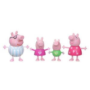 F2171 Peppa Pig ve Ailesi 4lü Figür Seti +3 yaş