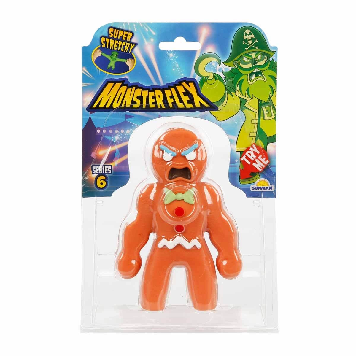 Monster Flex Stretch Figür 15 cm - Ginger Monster