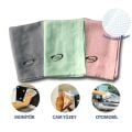 Yumurcak Shop® İz Bırakmayan Mikrofiber Temizlik Bezi 3'lü Set Cam ve Ayna Silme Toz Alma Temizlik Bezi