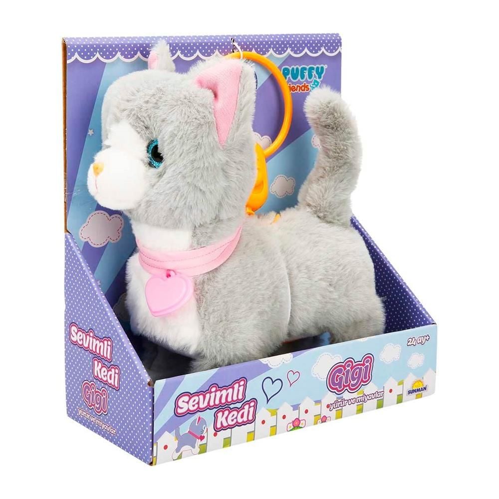 Sevimli Kedi Gigi Sesli ve Hareketli - 87468