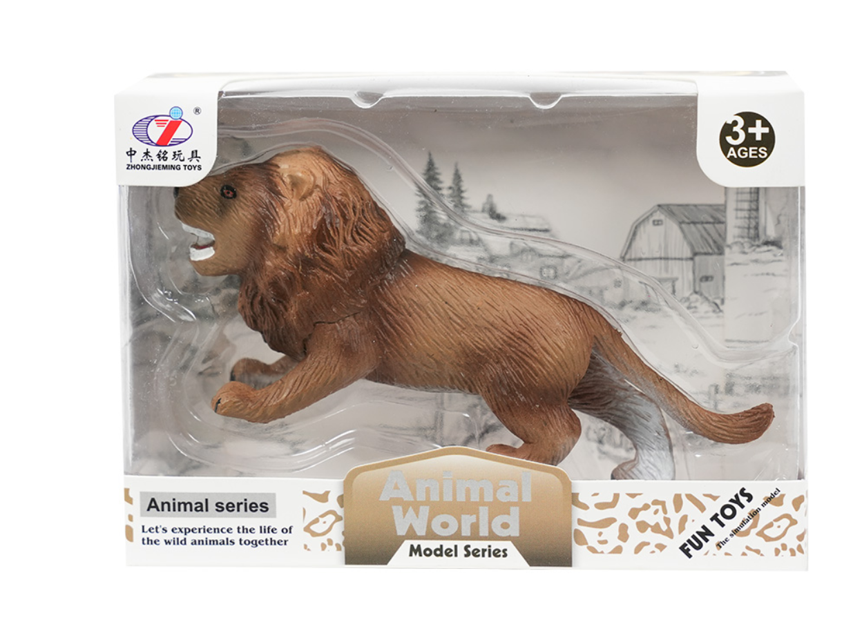 Kutulu Model Figür Hayvan Aslan