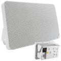 Hikvision DS-QAE0120G1R 5.25'' 20W Analog 100V Trafolu Sütun Kabin Hoparlör Beyaz