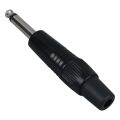 Powermaster PM-646 Metal Nikel Canon Tipi 6.3 Mono Gitar Jack Fiş