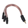 PowerMaster PM-12283 3.5Mm Stereo 3X Dişi Kulaklık Çoklayıcı (3 Boğumlu - 20 CM)