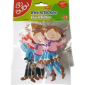 Bu-Bu Eva Sticker 3D Karışık
