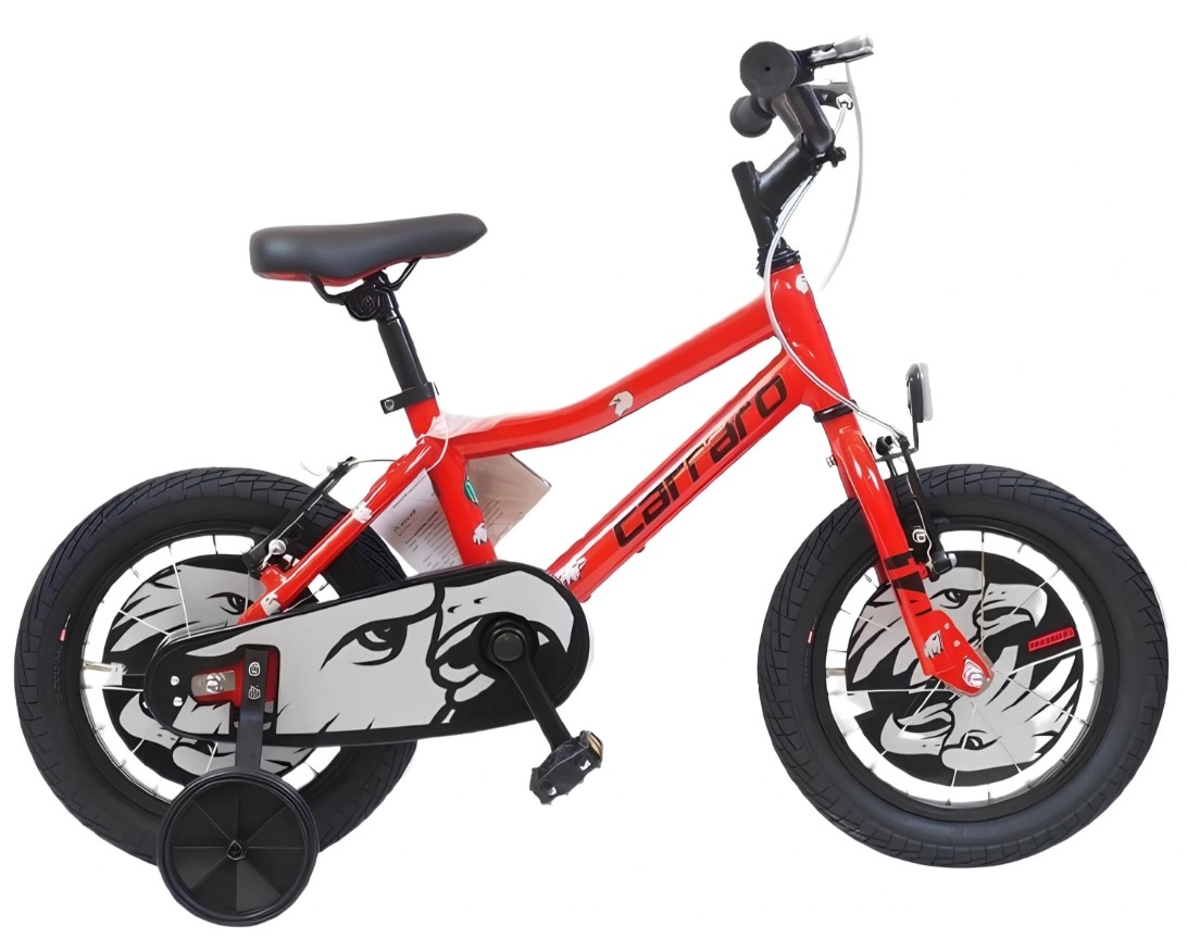 Carraro Red Eagle 14 Jant Çocuk Bisikleti Kırmızı-Siyah-Gümüş