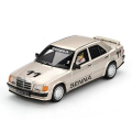 Mini GT 1/64 Mercedes-Benz 190 E 2.3-16 #11 Ayrton Senna 1984 Nürburgring Race of Champions w/ Figure
